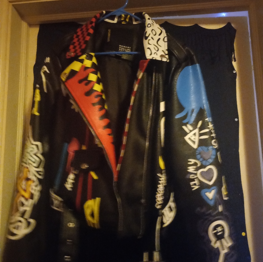 Motorcycle style jacket Lrg